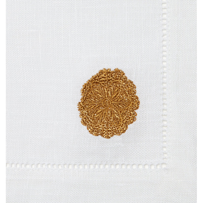 Biscotto Linen Square Napkins