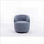 Fauteuil pivotant en tissu Teddy-107458080