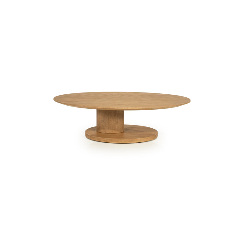 Table basse Novia L, Naturel, H 12 po x L 47 po x l 31 po