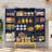 Gints 45" Kitchen Pantry Storage Cabinet with Adjustable Shelves Large Storage Space for Kitchen-1886497823