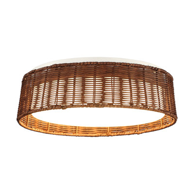 Aloura 16.5" Acrylic LED Flush Mount Ceiling Light