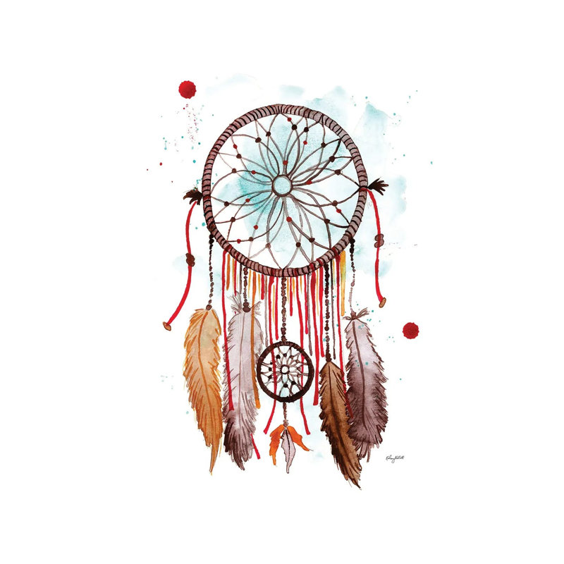 Dreamcatcher II by Kelsey McNatt - Wrapped Canvas Gallery-Wrapped Canvas Giclée, 45.72cm H x 30.48cm W x 1.91cm D