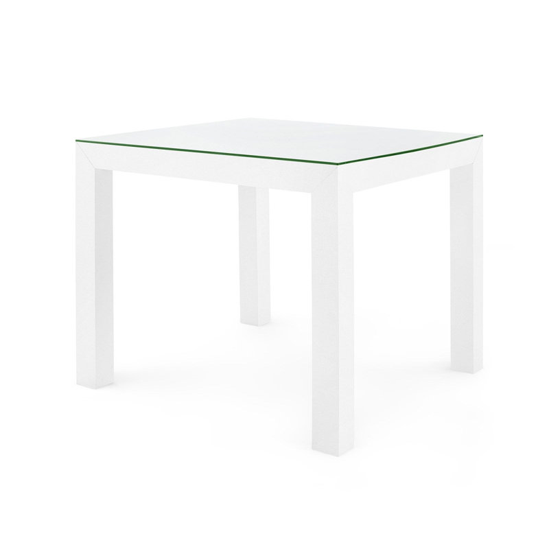 Valentina Square Glass Dining Table