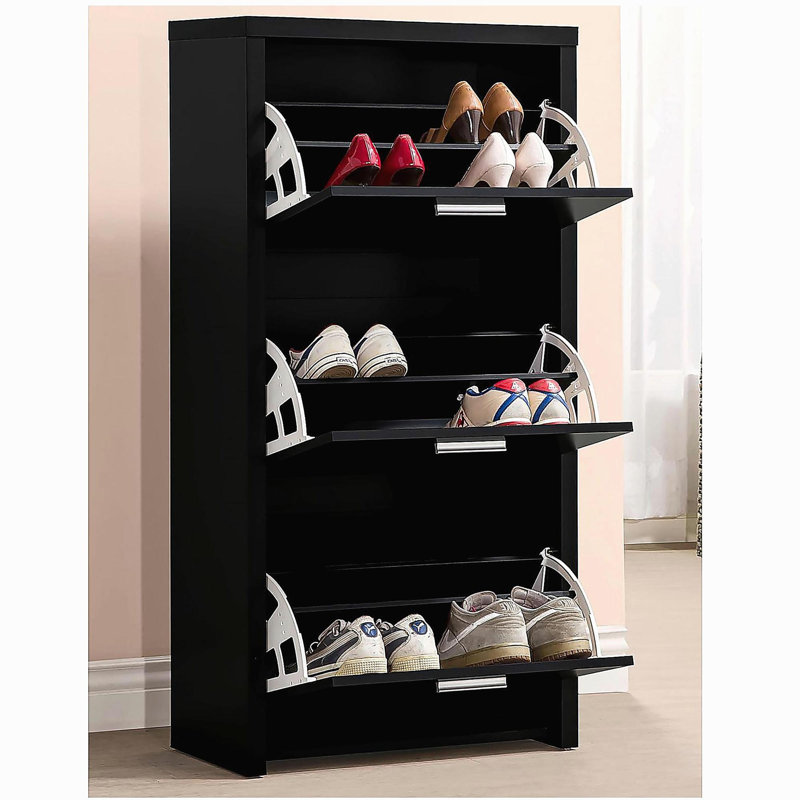 3-Drawer Shoe Rack Shoe Storage Cabinet