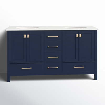 Ensemble de meuble-lavabo double 60 po Hines