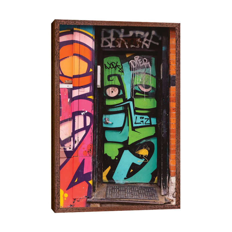 Chicago by Bethany Young - Print on Canvas, 101.6cm H x 66.04cm W x 3.81cm D, Classic Brown Wood Framed