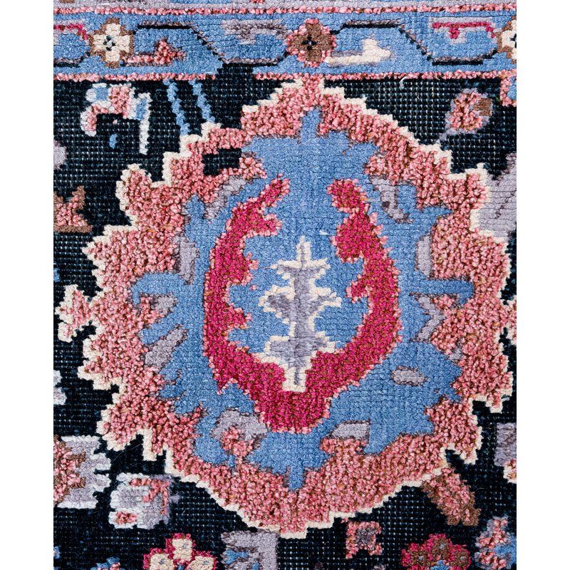 Overdyed One-of-a-Kind 8' 10" X 12' 4" Hand Knotted Area Rug