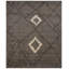 Urban Ridge Wool Hand Knotted Area Rug in Charcoal Lattice-633076772