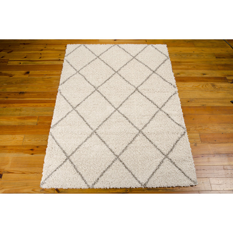 Dorado Ivory/Gray Area Rug, 8'2" x 10'