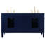 Ensemble de meuble-lavabo double 60 "Rivers-1795338646