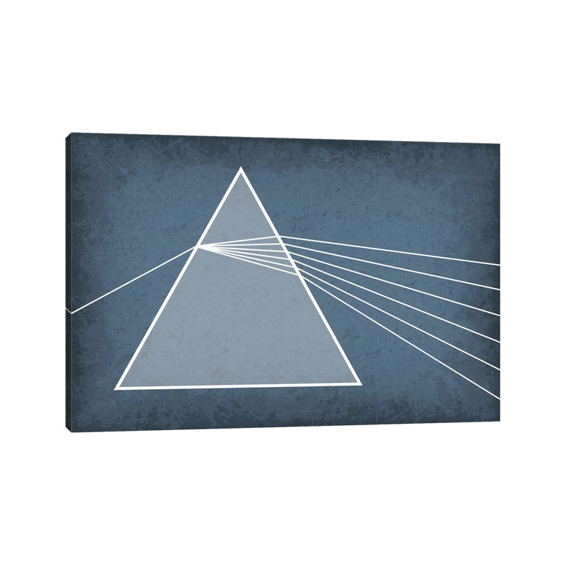 Refraction Through A Prism by GetYourNerdOn - Wrapped Canvas Gallery-Wrapped Canvas Giclée, 20.32 cm H x 30.48 cm W