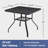 Square Patio Table With Umbrella Hole-936923690