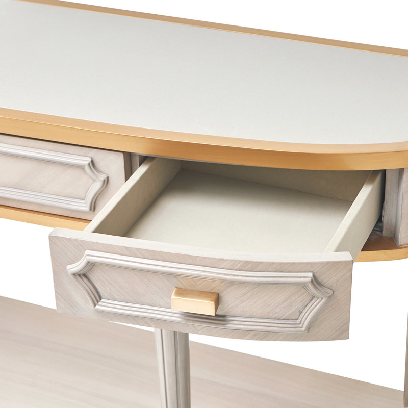 St. Charles Console Table - Dove Gray