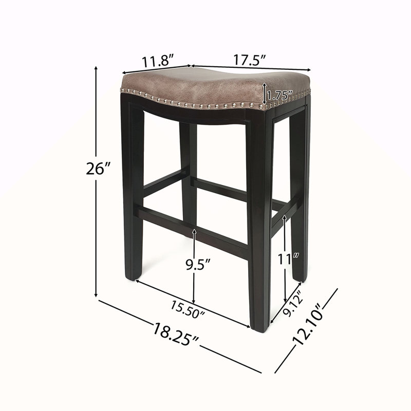 Ensemble de 2 tabourets de comptoir Tiffin