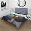 Blue Angel Wings I - Ensemble de housse de couette Fantasy - Microfibre de polyester-110397880