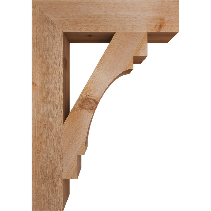 Support Merced Block, H 40 po x l 6 po x P 28 po, Cèdre rouge de l'Ouest (scié brut)