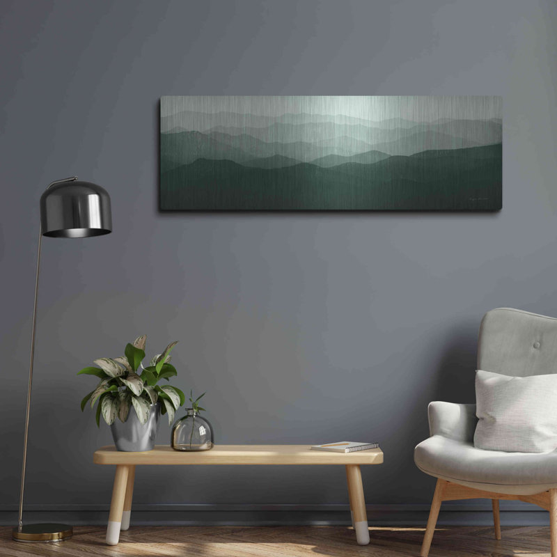 «Green Mountains» par Ryan Fowler, H 16 po x l 48 po