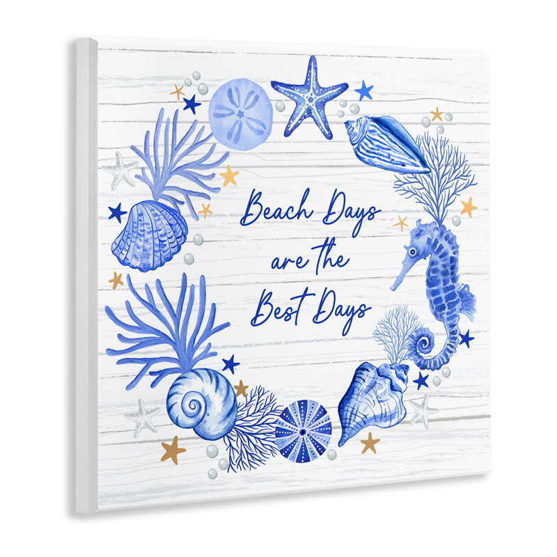 «Beach Days Best Wreath» par Sharon Lee