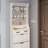 NEW White Color Shoe Cabinet  With 3 Doors 2 Drawers With Hanger,Large Space For Storage-1572488611