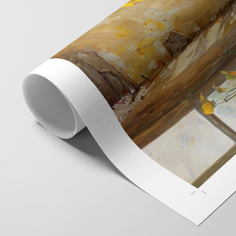 Série FLORAL DVI - Impression sur toile seulement - NON-CADRE, H 18 po x l 12 po