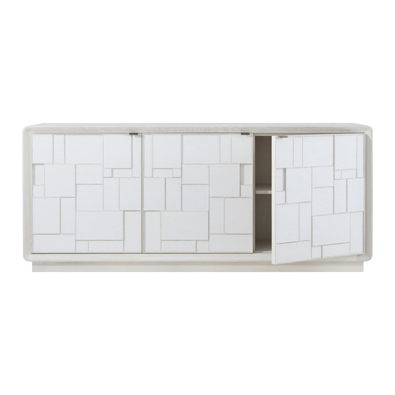 Amelia Credenza with Wallpaper, Sandbar