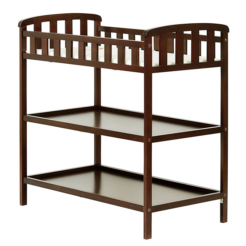 Heiderich Changing Table with Pad, Espresso