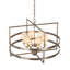 Lustre géométrique unique à 6 lumières Rayni