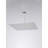 Stainless Steel Ceiling Mounted Shower With 16" Head And Handheld In Brushed Nickel For A Luxury Showering System - & Natural Rainfall Self-cleaning Nozzle