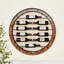 Wall-Mounted 10-Bottle Cork Catcher Wine Rack