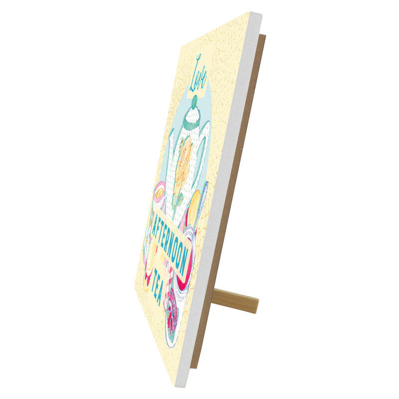 Love Afternoon Tea Ceramic Picture Tile Wall Décor