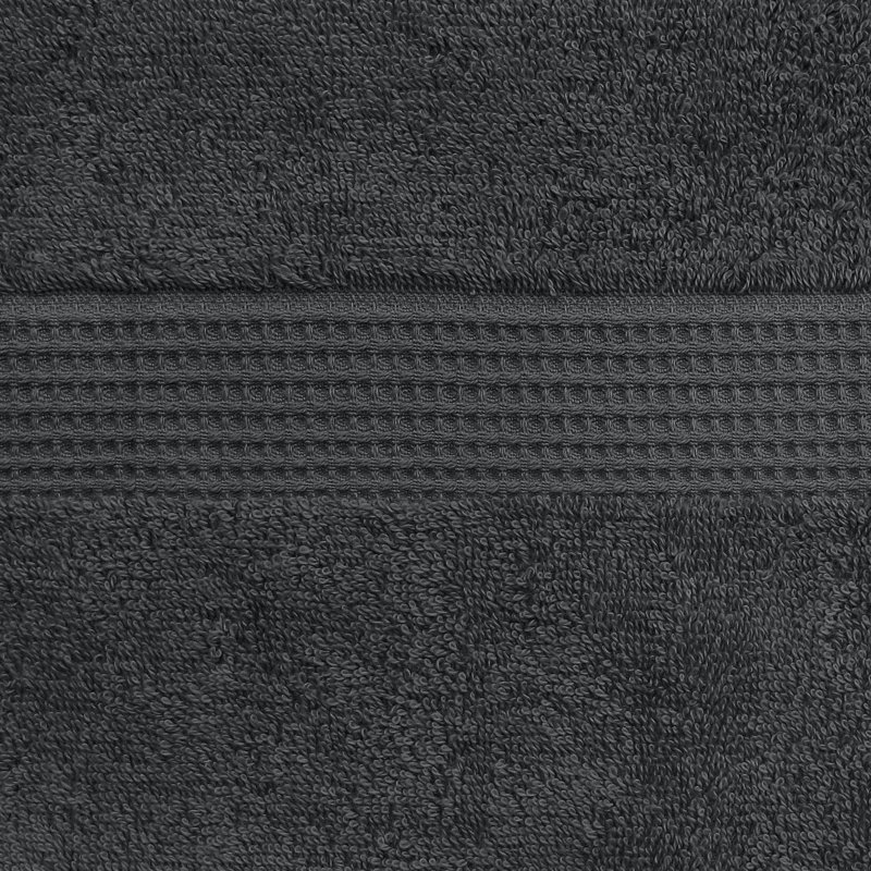 Palyn Bath Sheet Super Absorbent 550 gsm Luxury Egyptian-Quality Cotton 90x150, Charcoal Gray