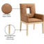 Fauteuil de salle à manger Flore-365619168-365619171