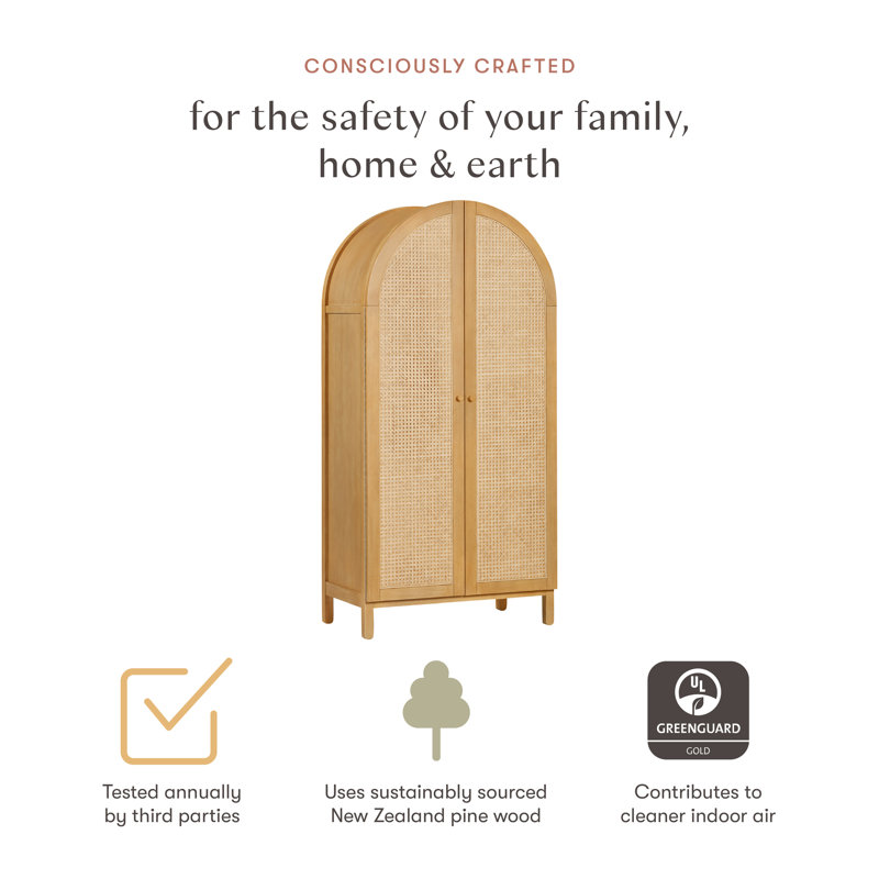 Bondi Cane Armoire, Assembled