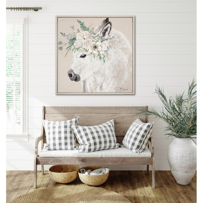 «Hope the Donkey», art mural sur toile