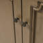 Meuble-lavabo 30 po avec lavabo en céramique, meuble-lavabo avec poignées antiques, meuble-lavabo avec pieds en bois d'hévéa