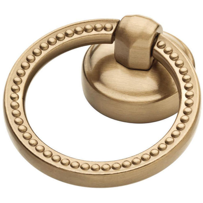 (5 Pack) 1 3/4 inch Taryn Ring Pull, Champagne Bronze