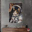 «Lady Astronaut Cat», reproduction d'art sur toile par Notoriart-104454578-104454580