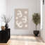 «Peaceful Birds White Flying Minimalist Modern Peaceful Bird Nature Landscape», reproduction d'art mural-129771428