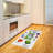 Science High Density Long Fiber Poly Threads Decorative Area Rug Carpet-42029250
