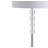 Sullivan 59.5'' Chrome Traditional Floor Lamp