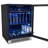 Brisas by Zephyr 24" 8-Bottle and 112-Can Single Zone Beverage Cooler