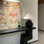Console Mid-Century moderne en bois massif-2095213577