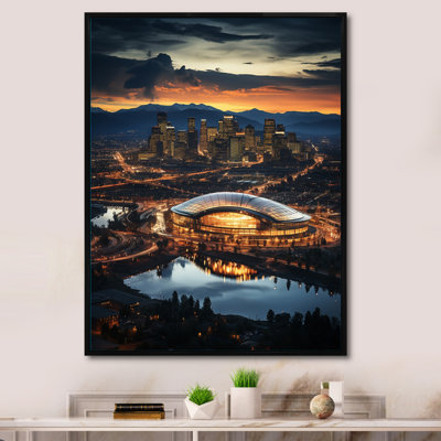 «Laneshia Denver Beautiful Cityscape In Futur», reproduction