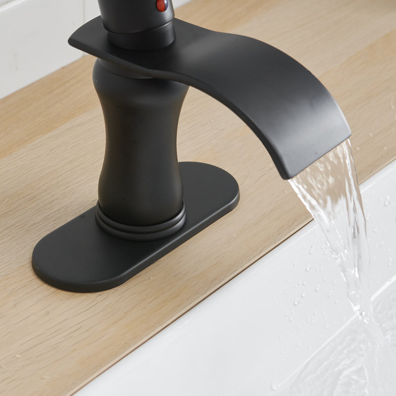 DFI Single-handle Bathroom Faucet, No, Matte Black