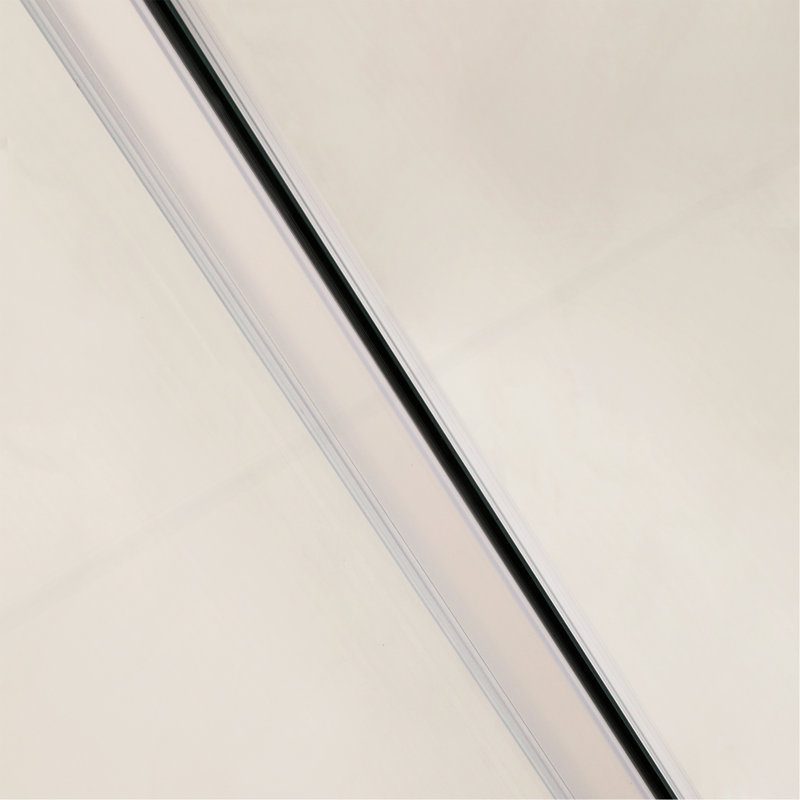 Shower Door 60" W X 72"H Single Sliding Bypass Shower Enclosure, Brushed Nickel