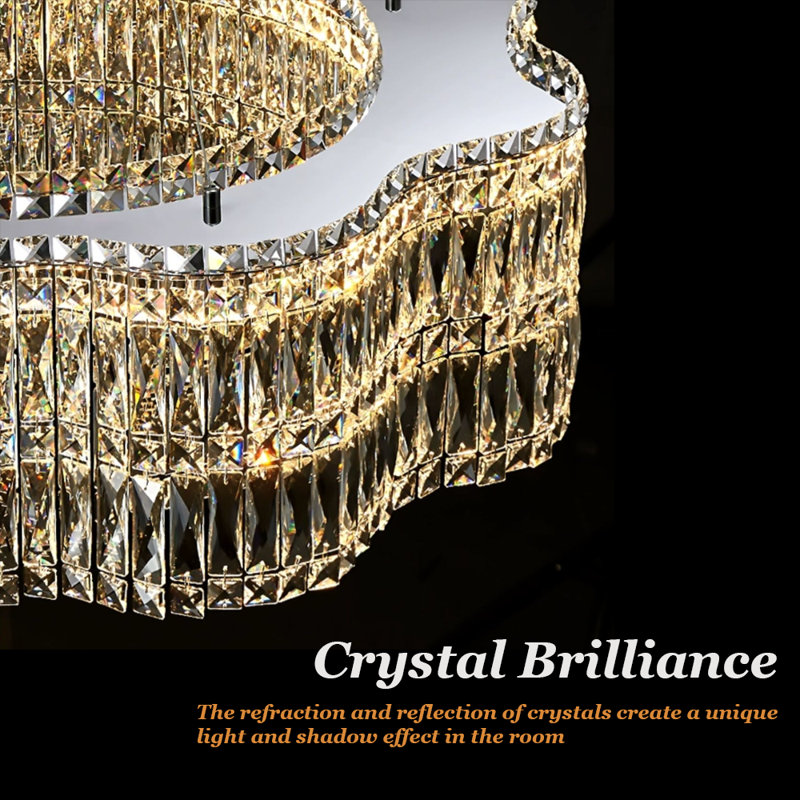 1 - Light LED Chandelier