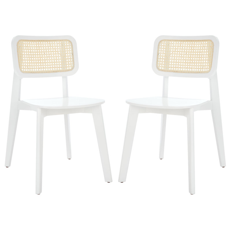 Finchamp Cane Dining Chair, White