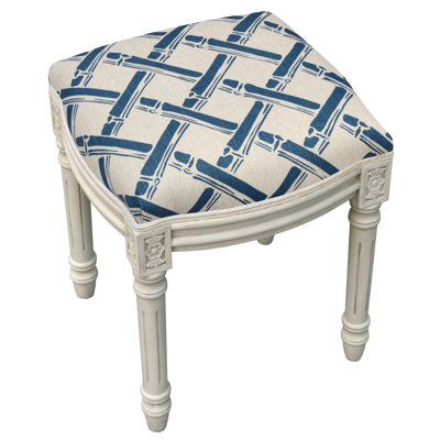 Kellan Solid Wood Accent Stool