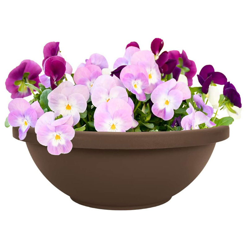 Pot de fleurs en résine