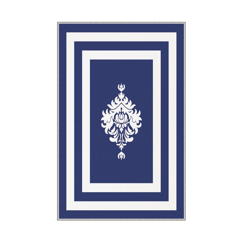 Premium Hall Carpet (3.3 x 6.6 ft), 100% Polyester, 0.3 in Pile Height | Antibacterial, Non-Slip PVC Dot Underside, 650 g/m² | Durable Woven Design, 3D Digital Printing, Machine Washable, Ideal for Home Décor